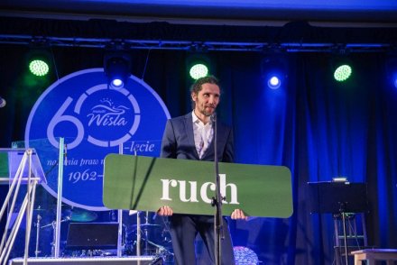 Koncert Noworoczny Miasta Wisła - Grzegorz Szczehla prezentuje słowo "ruch"